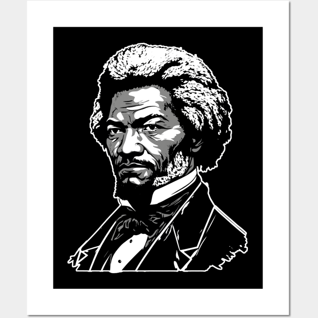 Frederick Douglass Wall Art by UrbanLifeApparel